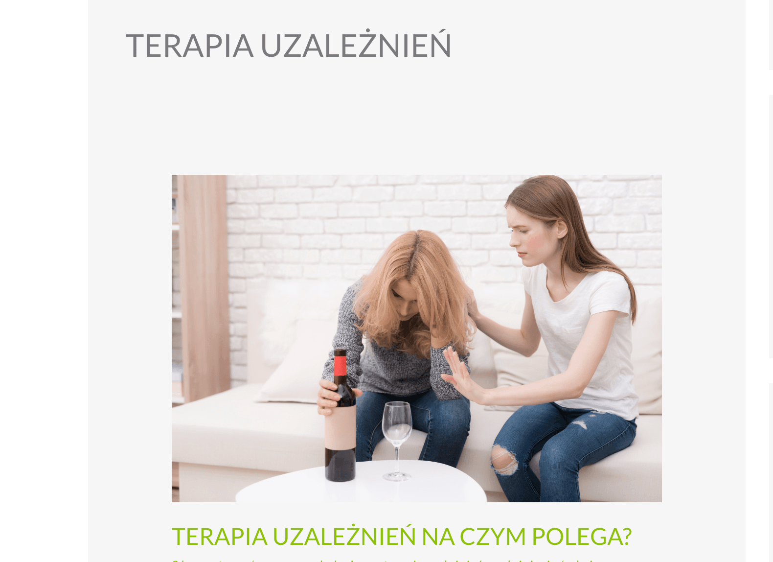 Terapia uzależnień - na czym polega?